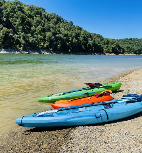 Kayak rentals from Happy Camper Lake Cumberland